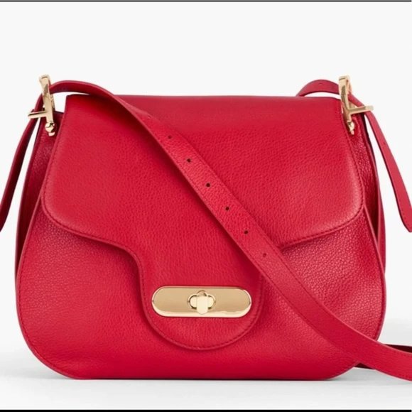 NWT-Talbot's Pebbled Double Gusset Convertible Shoulder Bag - Picture 1 of 7